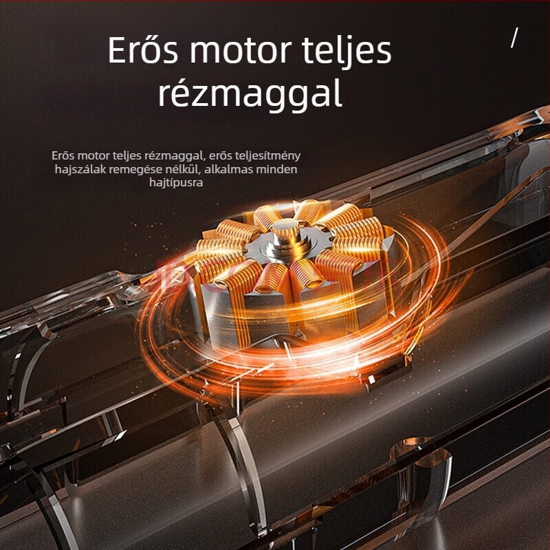 Családi használatra tervezett elektromos hajvágó - kerámia pengék, beépített 1000-1200 mAh akkumulátor, 1-3 óra üzemidő, teljes test mosható, digitális kijelző