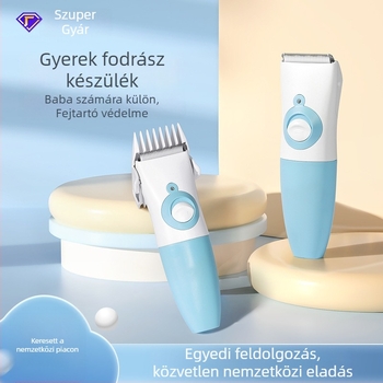 Baba vízálló elektromos hajvágó – Hordozható, újratölthető, 5W, CE/FCC/ROHS