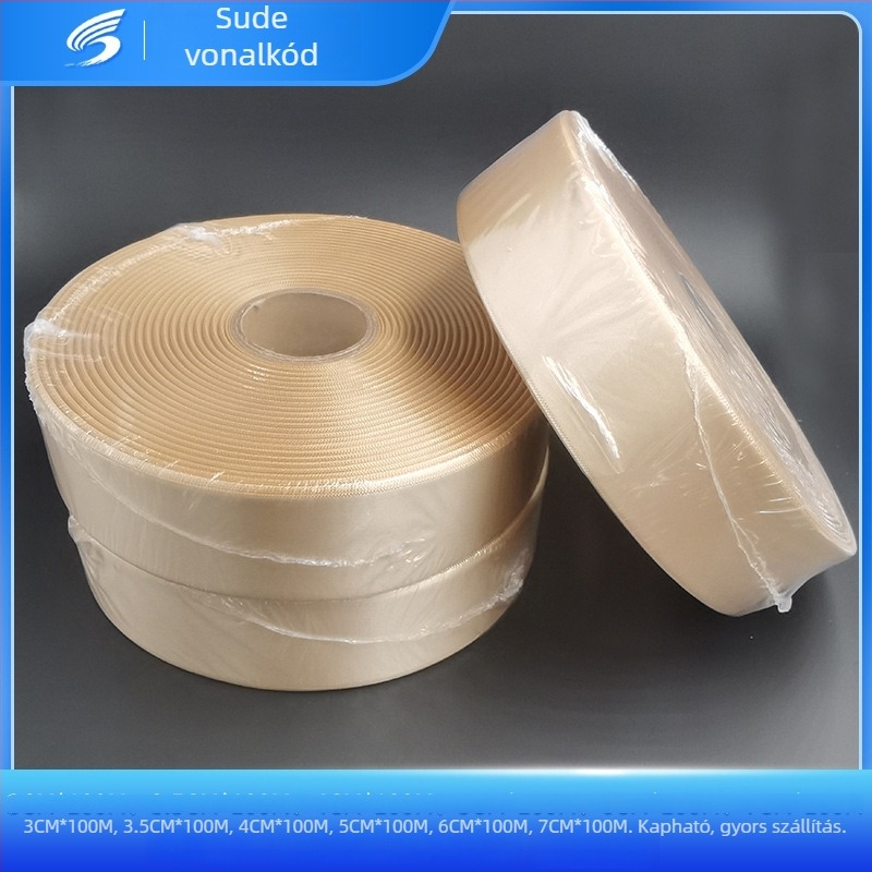 Mosási címke vastag szalaggal és nagy sűrűségű webbing anyagból; alkalmas ruházatra, törölközőkre, cipőkre, sapkákra és táskákra