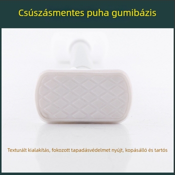 Rozsdamentes acélból készült teleszkópos fürdőszobai rúd – függöny és ruhaszárító használatra, fúrás nélküli szerelés