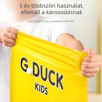 Sűrített vákuum-kompressziós tasak paplanokhoz és ruházathoz, pumpával, modell 1313, PA+PE anyag