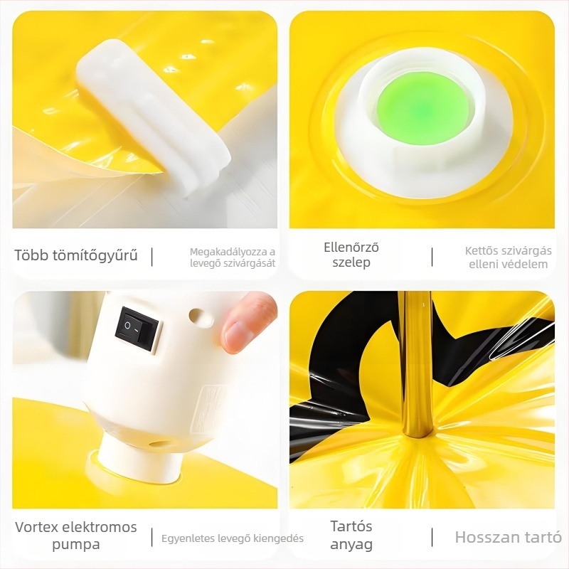 Sűrített vákuum-kompressziós tasak paplanokhoz és ruházathoz, pumpával, modell 1313, PA+PE anyag