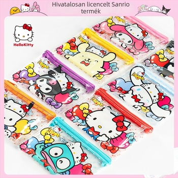 Sanrio PVC kézitáska-stílusú tároló táska – többfunkciós utazási szervező