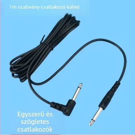 MAERDISI gitárkábel, réz vezető, 3m csatlakozó kábel hangszerhez