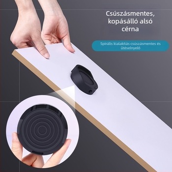 Kerek műanyag csúszásmentes lábvédők mosógéphez és bútorokhoz, nedvességálló, fúrás nélküli emelő alap (Anyag: Műanyag; Funkció: Anti-slip; Alkalmazás: Mosógép, bútorok; Forma: Kör; Fúrás nélkül)