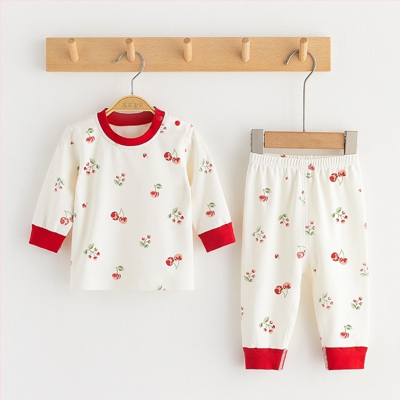 Gyerekek 9–13 éveseknek: őszi otthoni szett, camisole-stílus/japán stílus, pamut bélés, Han Fang
