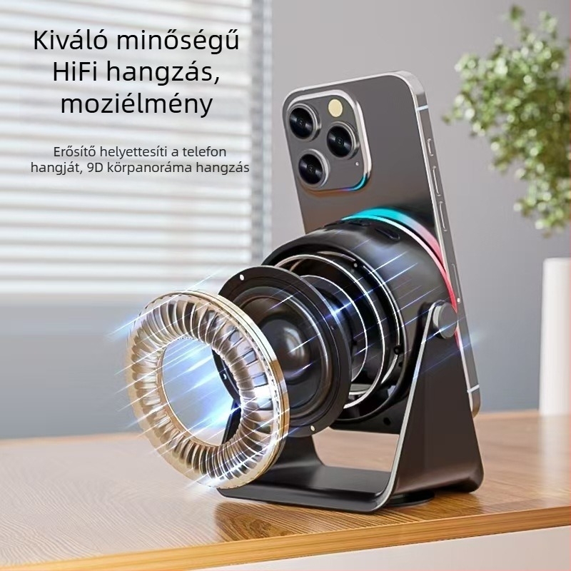 Weimai asztali Bluetooth hangfal beépített akkumulátorral – 2 hangfal, IPX7 vízálló, 5W, Bluetooth 5.0, 800–1000 mAh, 100 Hz–20 kHz, SNR ≥70 dB, hatótáv 15 m