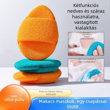 GECOMO PVA arcmosó szivacs – extra nagy, vastagodott, közönséges felhasználóknak; származás Guangdong