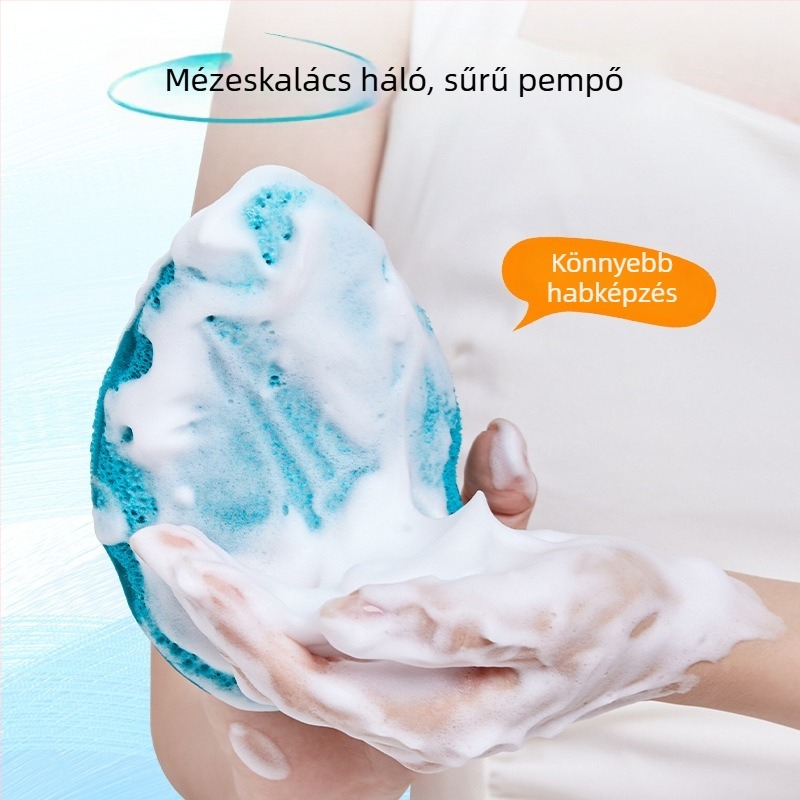 GECOMO PVA arcmosó szivacs – extra nagy, vastagodott, közönséges felhasználóknak; származás Guangdong