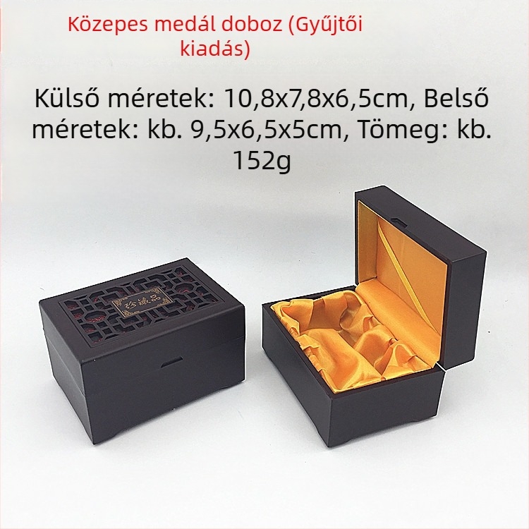 ABS ékszerdoboz karkötő és nyaklánc tárolására, merev kivitel, egyszínű, testreszabható