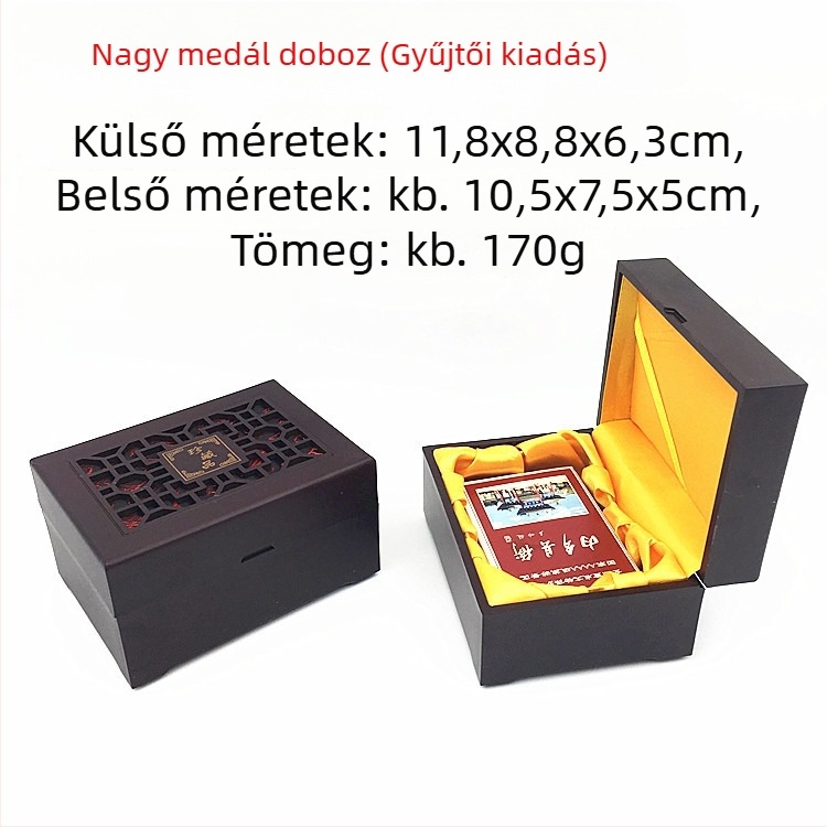 ABS ékszerdoboz karkötő és nyaklánc tárolására, merev kivitel, egyszínű, testreszabható