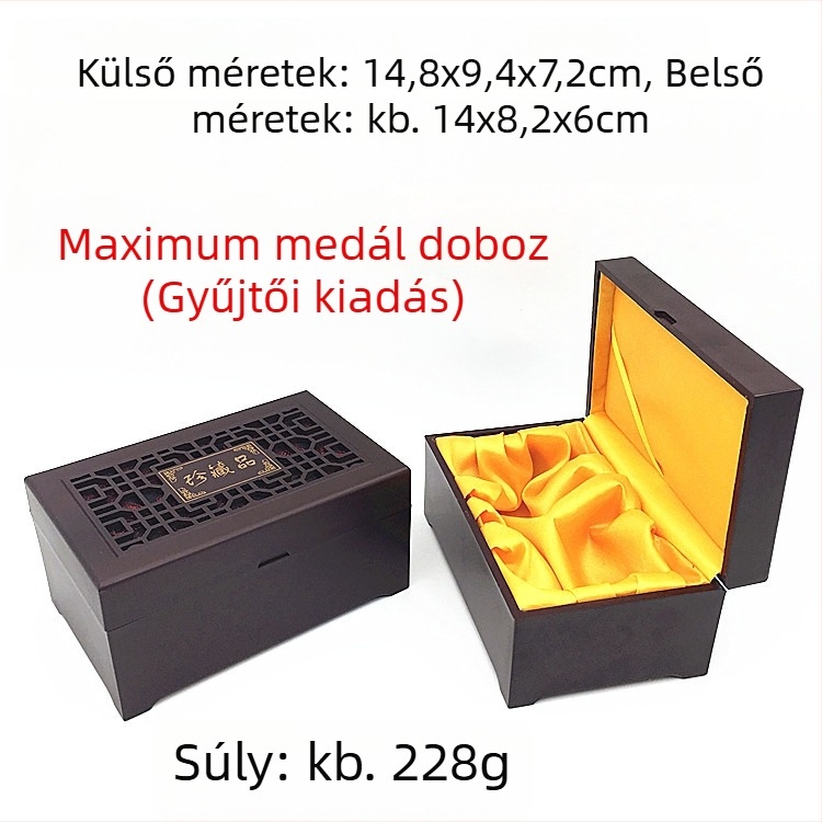 ABS ékszerdoboz karkötő és nyaklánc tárolására, merev kivitel, egyszínű, testreszabható