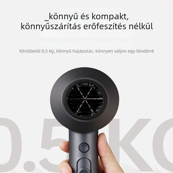Konka hajszárító háztartási – negatív ionok, 1600W, kefés motor, 220V, hideg/meleg levegő, 2 sebesség