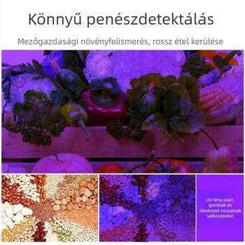 Shenyu 365 nm UV zseblámpa bankjegyek és jáde azonosítására, LED, tölthető, ultra vékony, többfunkciós
