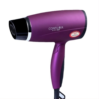 Confu 3110 hajszárító otthoni használatra, 1800W, 220V, összecsukható, túlmelegedés elleni védelem