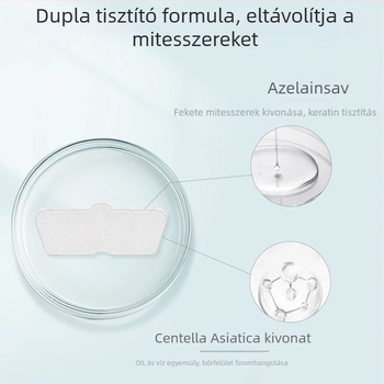 Kétsavas orrmaszk a mitesszerek eltávolítására (azelainsav + szalicilsav) – 40 g, 3 év szavatosság, T-zóna ápolás, VSEA