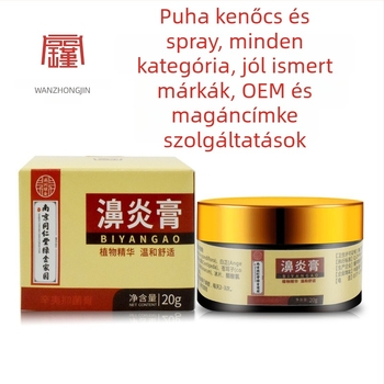 Orrgyulladás-paszta — hidratáló formula, Jin Zhong, univerzális felhasználás, minden bőrtípushoz