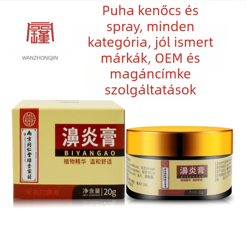 Orrgyulladás-paszta — hidratáló formula, Jin Zhong, univerzális felhasználás, minden bőrtípushoz