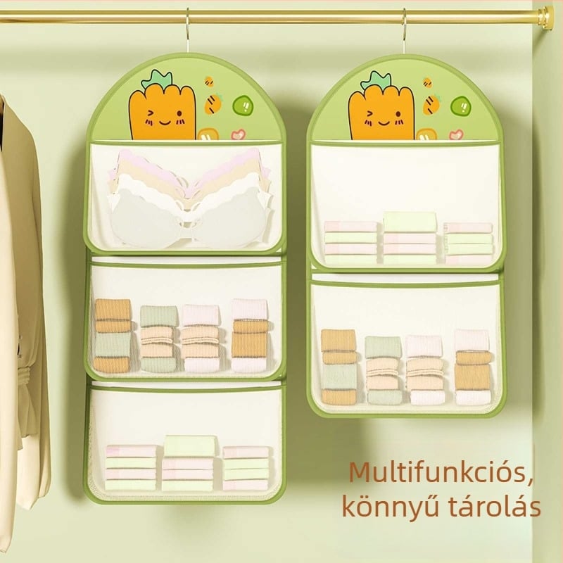 Beilian Függő tároló táska, poliészter, kubus alakú, többfunkciós
