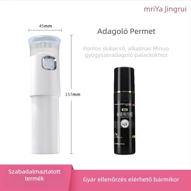 Minoxidil fejbőr gyógyszer-applikátor — Sunray SR-2119, nyugtató fejbőr esszencia, egész éves használatra (Márka: Sunray; Modell: SR-2119; Hatás: Fejbőr nyugtatása; Szezonok: Összes évszak; Célközönség: Nők és férfiak)