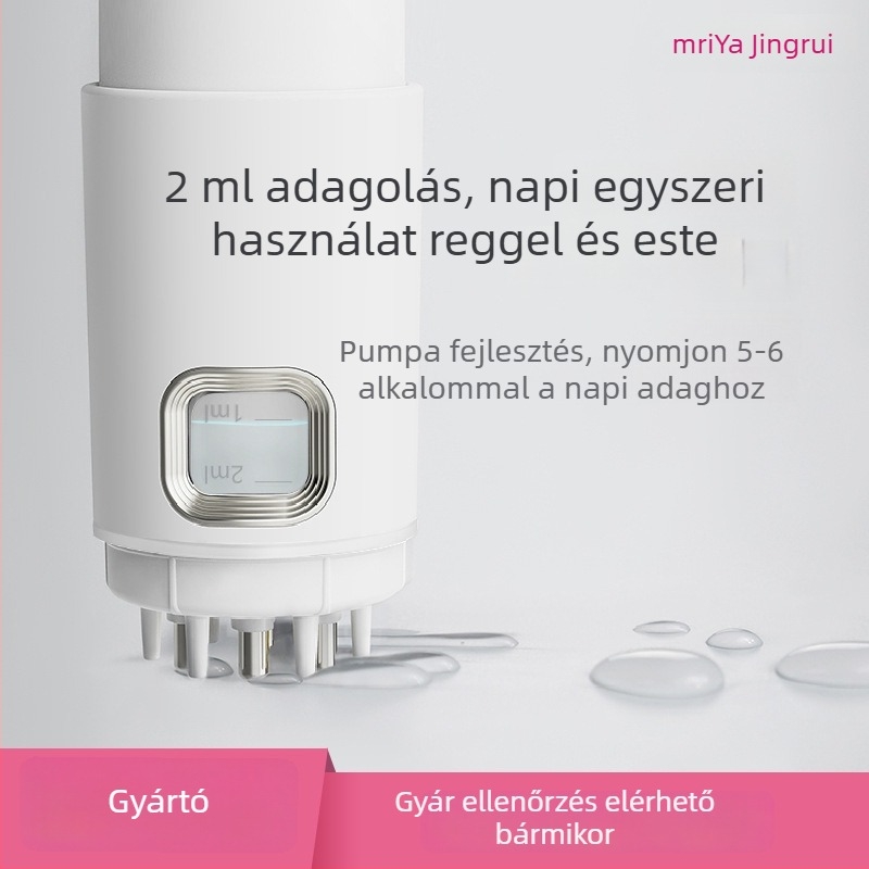 Minoxidil fejbőr gyógyszer-applikátor — Sunray SR-2119, nyugtató fejbőr esszencia, egész éves használatra (Márka: Sunray; Modell: SR-2119; Hatás: Fejbőr nyugtatása; Szezonok: Összes évszak; Célközönség: Nők és férfiak)