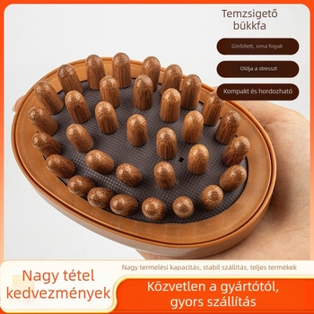 Masszázs rúd – nyakmasszírozó golyófejjel, Guan de, PP, 100 g, egészségügyi masszázs, fitnesz és szépség