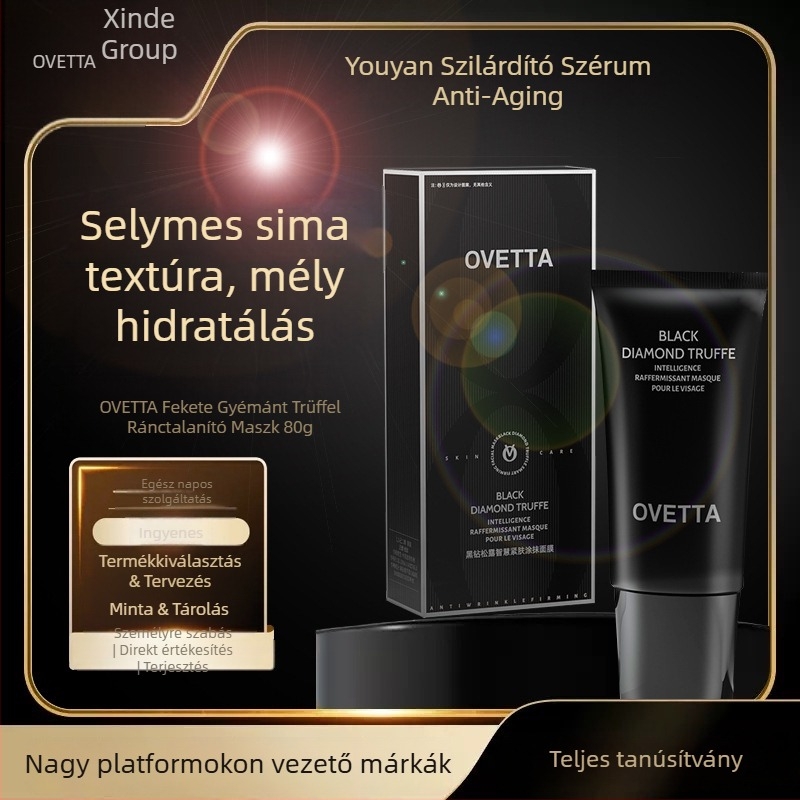 Ovetta trüffel okos feszesítő éjszakai maszk, hidratál, 80 ml, öblítés nélkül