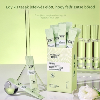 Hanboli fagyasztva szárított porból készült éjszakai maszk mély tisztításra, hidratálásra és selymes bőrre