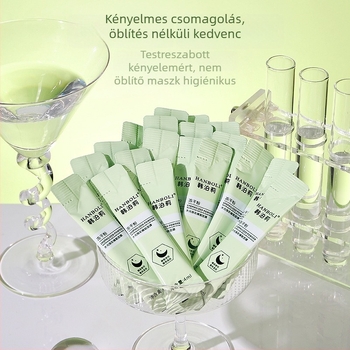 Hanboli fagyasztva szárított porból készült éjszakai maszk mély tisztításra, hidratálásra és selymes bőrre