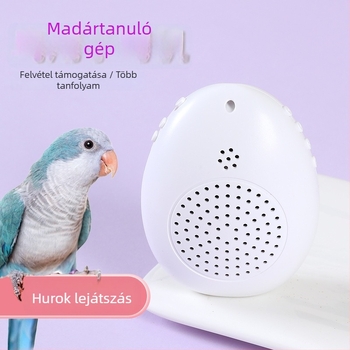 Papagáj beszédtanító készülék – műanyag test, felnőtt korú, márka Happy Parrot, madarak számára