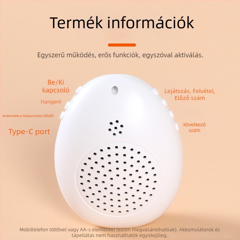 Papagáj beszédtanító készülék – műanyag test, felnőtt korú, márka Happy Parrot, madarak számára