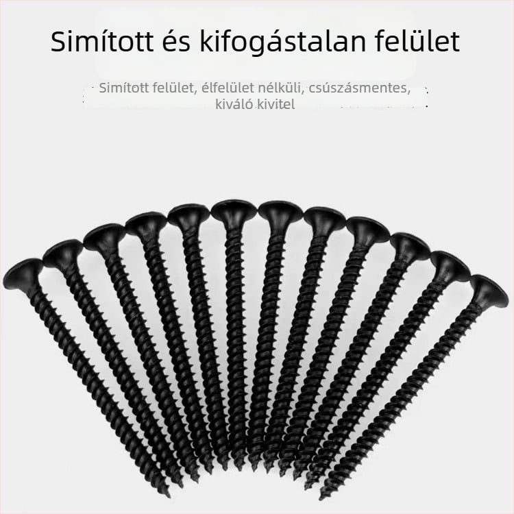 Önmenetes csavarok süllyesztett fejű, foszfátolt felületű, szénacél 1022, 8,8-as osztály, GB/T 14210-1993 szabvány