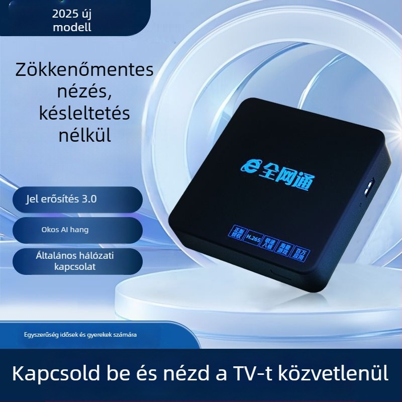 Hálózati TV set-top box Wi-Fi-vel, 128 MB RAM, 480p kimeneti felbontás