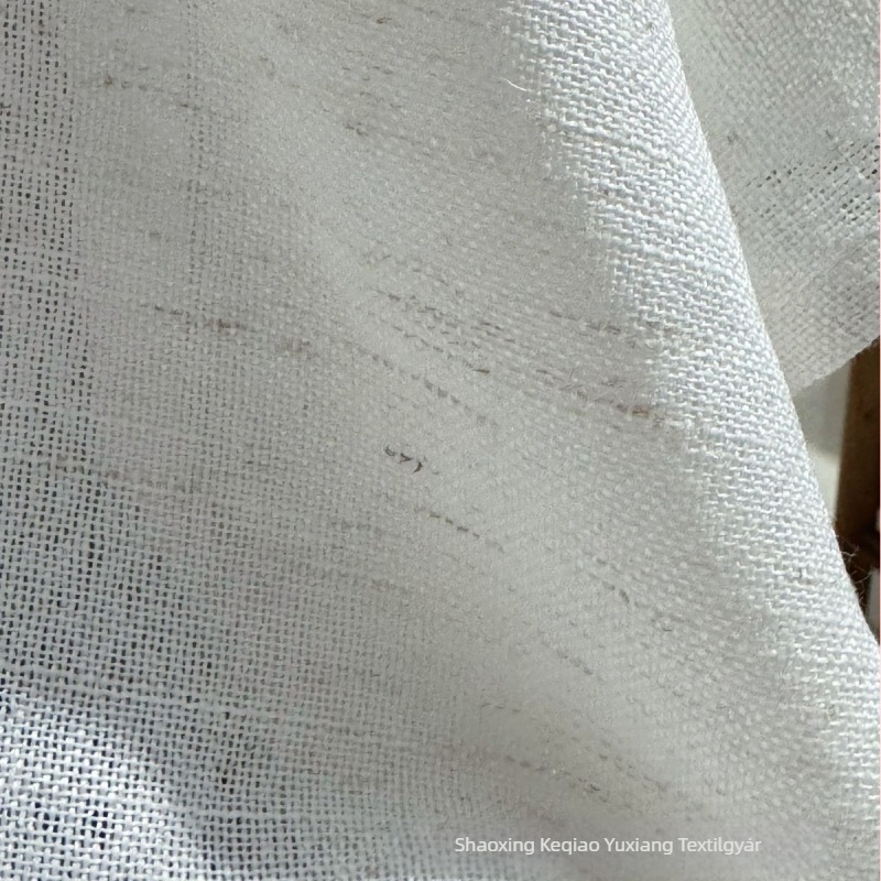 Poliészter géz függöny, fonalfestett, átlátszó, egyszínű, teleszkópos rúddal, fürdőszoba, erkély, bejárat