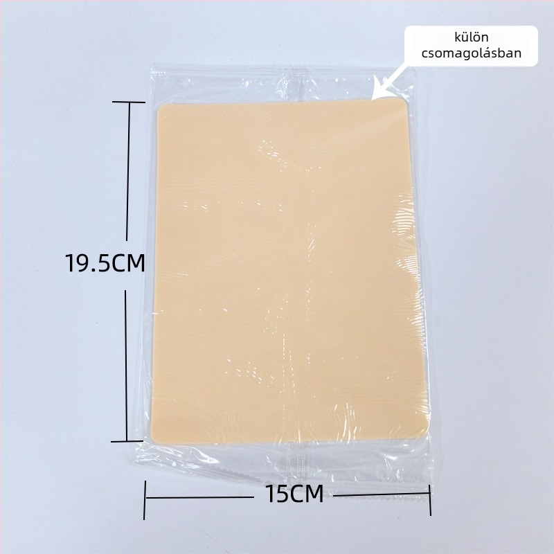 Gyakorló bőr tetováláshoz, puha szilikon felület, 3 mm vastagság, üres felület a szemöldök tetoválásához, kezdőknek