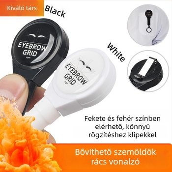 Szemöldök tetoválás térképező vonalzó – Nyújtható vonalas eszköz kezdőknek (18.5 g; Guangzhou; Nem importált; Általános használat)