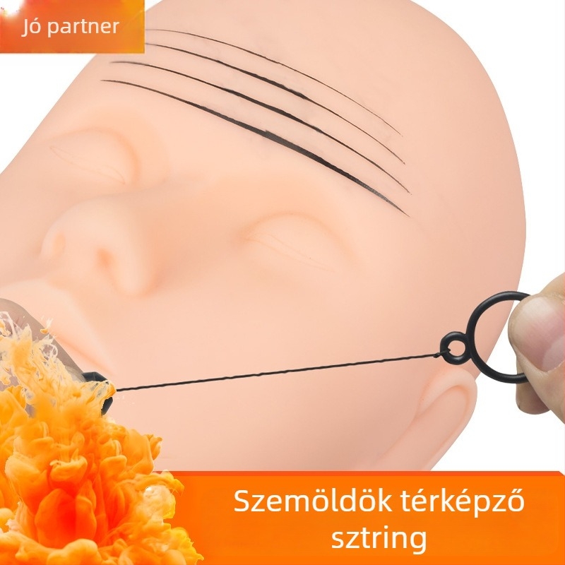 Szemöldök tetoválás térképező vonalzó – Nyújtható vonalas eszköz kezdőknek (18.5 g; Guangzhou; Nem importált; Általános használat)