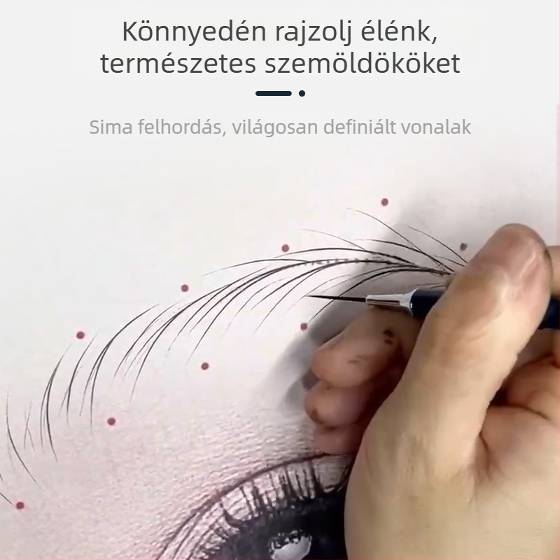 Szemöldök kontúr toll tetoválás gyakorlásához – sminkmesterek számára eszköz a szemöldök tervezéséhez