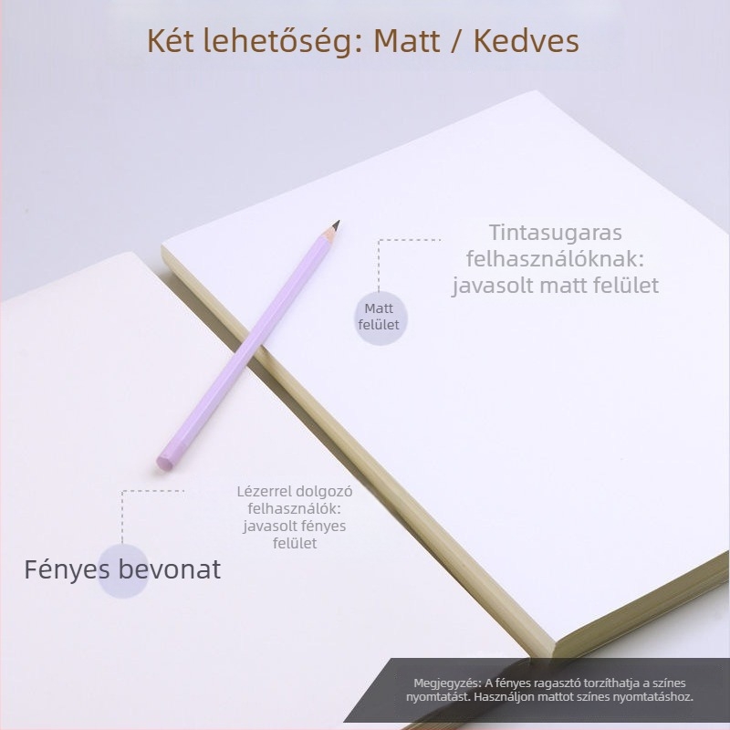 A4-es öntapadós címke lap raktározáshoz, téglalap alakú, bevont alap, sárga hátoldal, -30°C-tól +150°C-ig hőállóság
