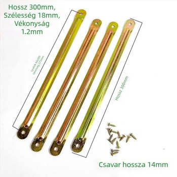 Étkezőasztal láb ferde támasz csatlakozó, vas, modern minimalist stílus, háromszöges tartó