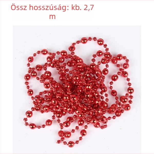 Műanyag karácsonyi függő dísz, modern minimalista stílus