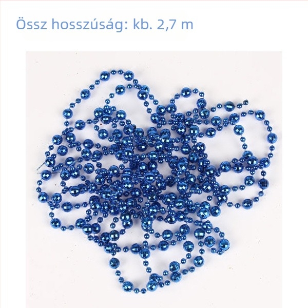 Műanyag karácsonyi függő dísz, modern minimalista stílus