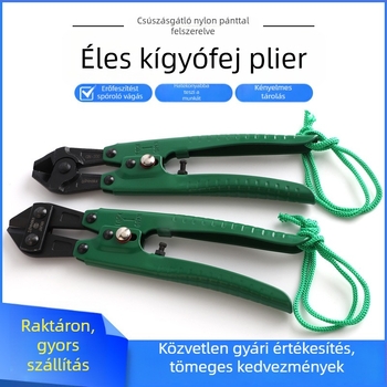 Drótvágó fogó a szálak vágására – Vas, Fémmunkához, Tömeg 0.35