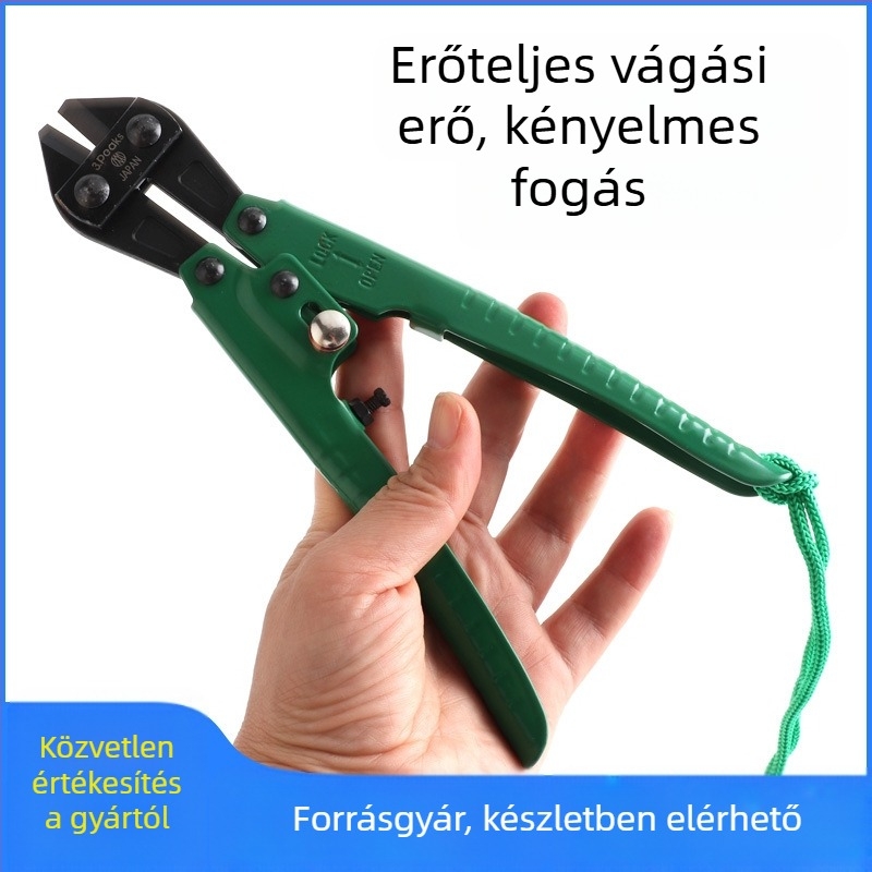 Drótvágó fogó a szálak vágására – Vas, Fémmunkához, Tömeg 0.35