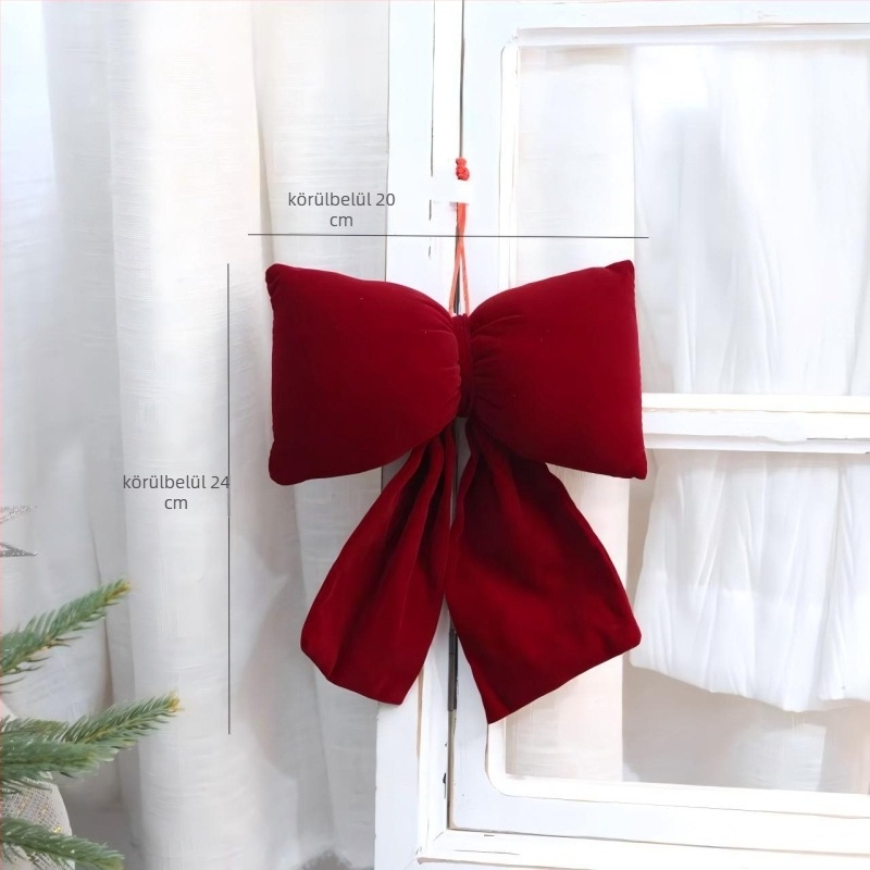Háromdimenziós karácsonyfadísz masni - Textil, Xinyou márka, kínai stílus, Karácsony