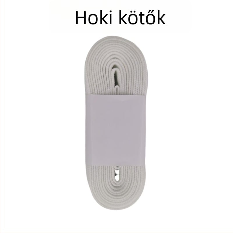 BQX01 viaszos hokifűzők jégkorcsolyákhoz, hosszok 96-108 in vagy 120-130 in, téli használatra