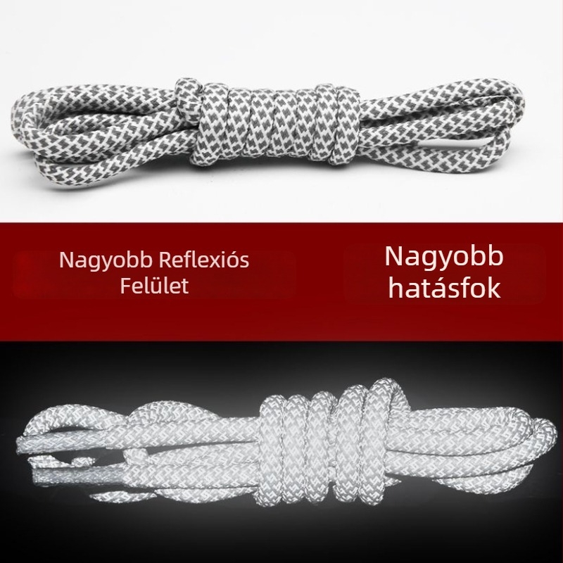 Cipőfűzők, reflektív, szabadidőcipőkhöz, ősz, márka Super Fire