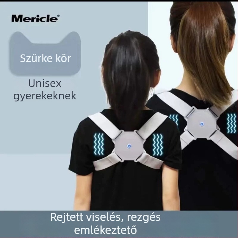Gyermekek számára készült testtartás-korrekciós öv intelligens érzékelővel, Mericle TBJZQ-02, 2024-es modell