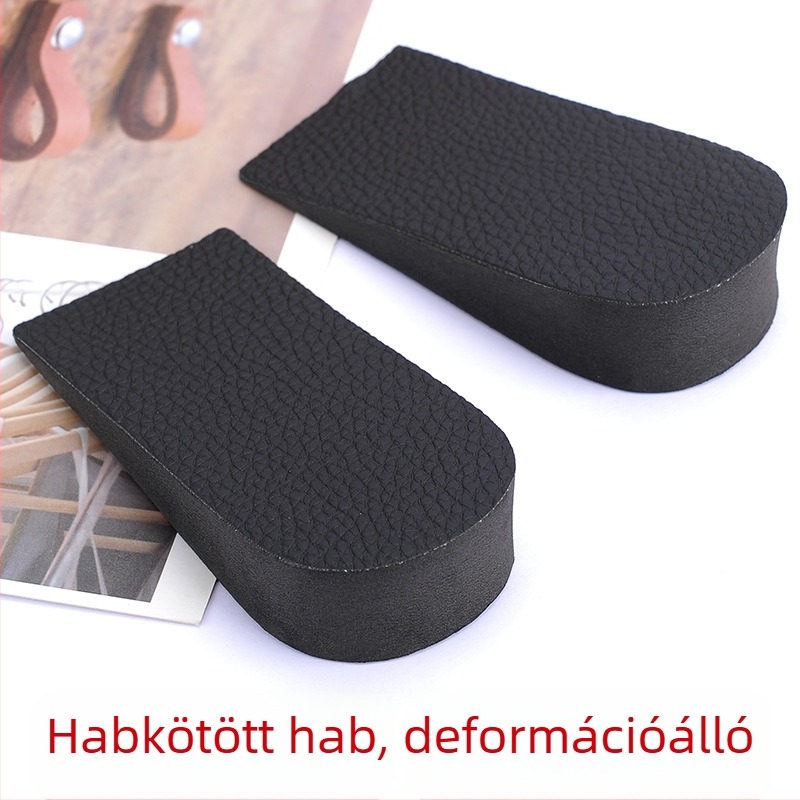 Magasságot növelő talpbetét - uniszex, gumi, textile cipőkhöz, tavasz