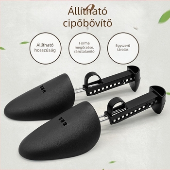 Műanyag cipőfeszítő – állítható modell h00 sportcipők, bőr cipők, szandálok, hétköznapi és munkacipők számára; megfelelő nyárra, télre, tavaszra és őszre